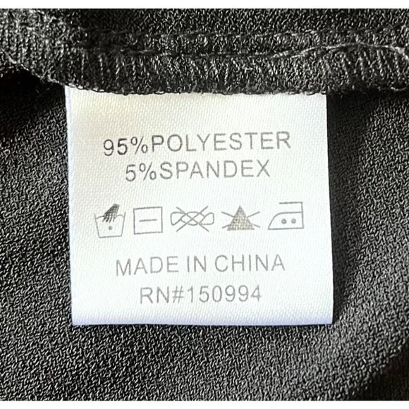 Belldini Women’s One Shoulder Draped Grommet Blouse Top Size M - Picture 6 of 6